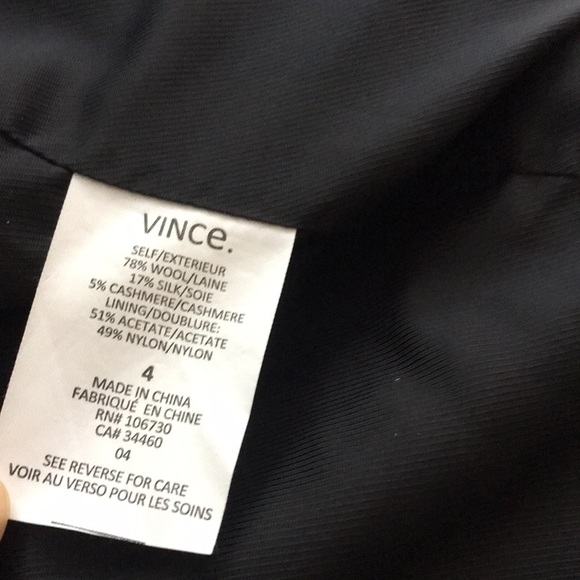 Vince Blazer Suit Coat Wool Silk Cashmere blend - Picture 14 of 16